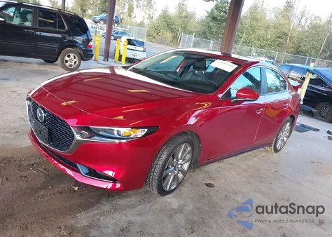 2021 Mazda Mazda3 Preferred из США, поврежденный, VIN 3MZBPACL0MM203809